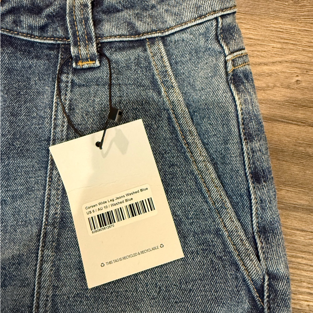 Princess Polly Carsen Wide Jeans - Picture 3 of 8